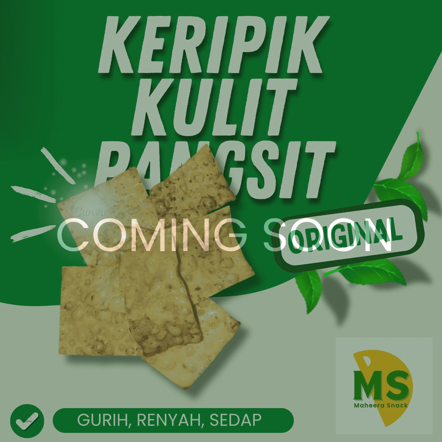 Keripik OtakOtak Balado Maheera Snack